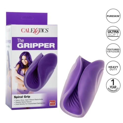 Spiral Grip Textured Masturbator for Ultimate Pleasure