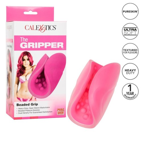 Beaded Grip Textured Masturbator for enhanced pleasure