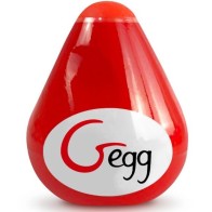 G-Egg Textured Red Masturbator