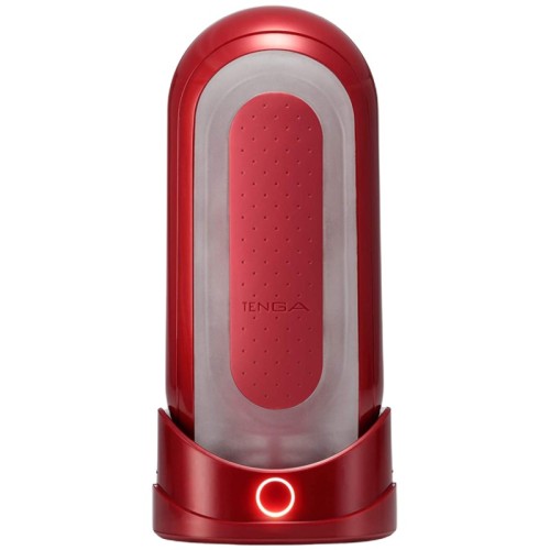FLIP O ZERO RED with Warmer for Enhanced Pleasure