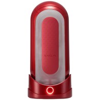 FLIP O ZERO RED with Warmer for Enhanced Pleasure