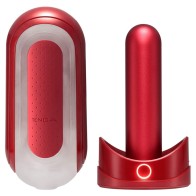 FLIP O ZERO RED with Warmer for Enhanced Pleasure
