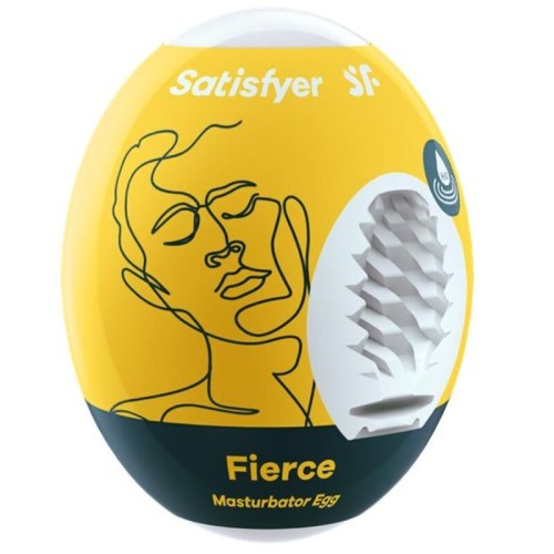 Satisfyer Fierce Masturbator Egg - Realistic Pleasure
