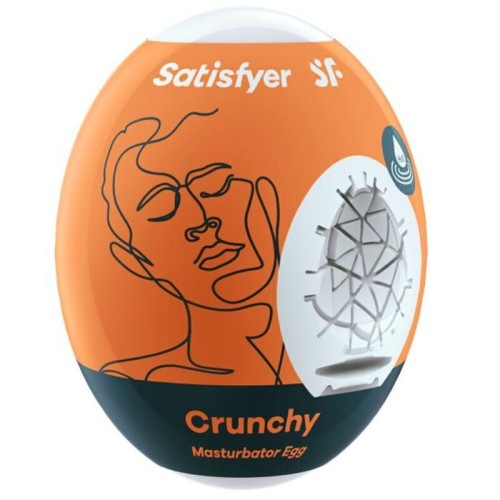 Satisfyer Crunchy Masturbator Egg for Ultimate Pleasure