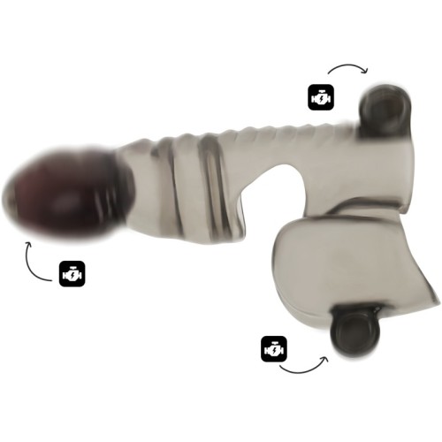 Penis and Testicles Sleeve with 3 Motors