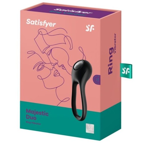 Satisfyer Majestic Duo Vibrating Ring | Unmatched Pleasure
