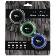 Je Joue Silicone Penis Ring Set for Enhanced Pleasure