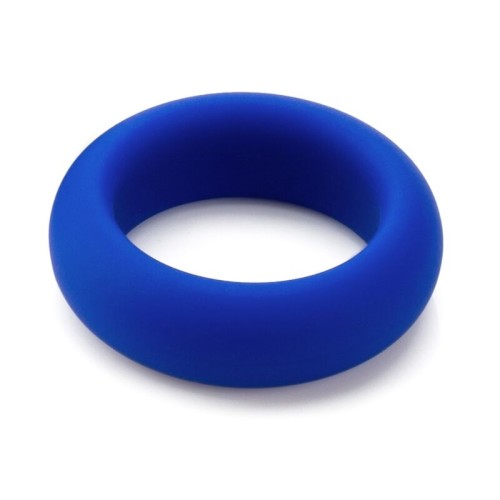 Blue Silicone Ring Minimal Choking