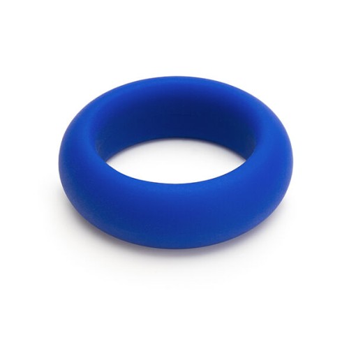 Blue Silicone Ring Minimal Choking