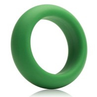 Medium Tightness Green Silicone Ring for Enhanced Pleasure
