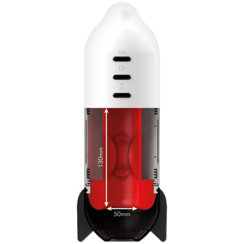 Rocket Soft Compression Vibrating Masturbator for Extra Pleasure