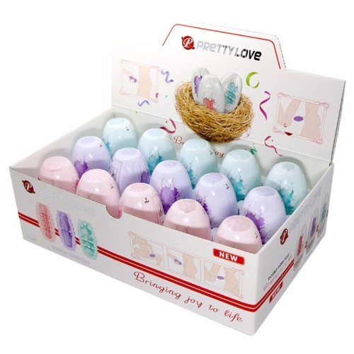 Pretty Love - Double-Sided Masturbation Egg 15 pcs - Ultimate Pleasure