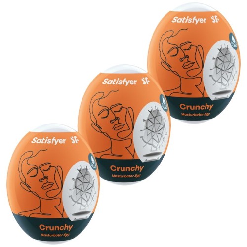 Satisfyer Crunchy Masturbation Eggs for Ultimate Pleasure