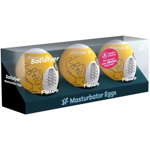 Satisfyer 3 Fierce Masturbator Eggs