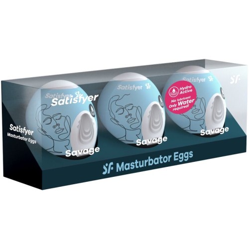 3 Savage Masturbation Eggs for Unique Pleasure