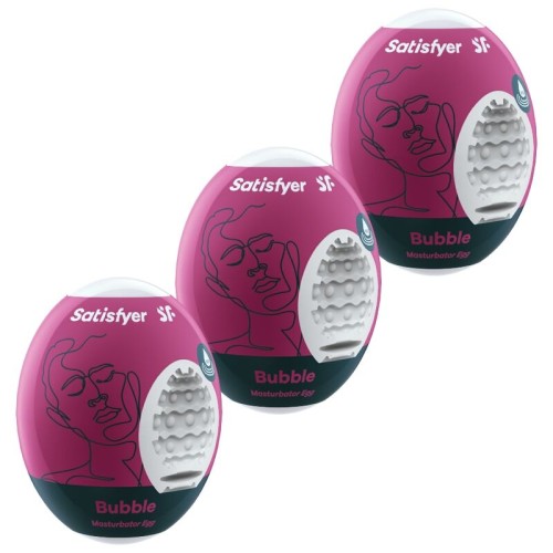 Satisfyer 3 Bubble Masturbator Eggs