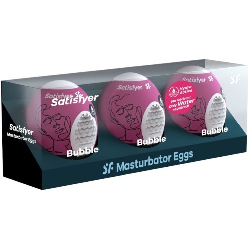 Satisfyer 3 Bubble Masturbator Eggs