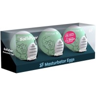Satisfyer 3 Riffle Masturbation Eggs