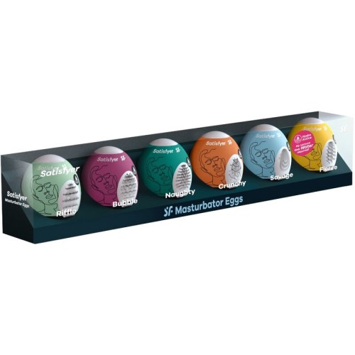 Satisfyer Egg Masturbators Set