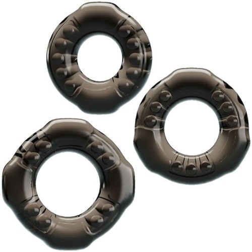 Yvonne Set of 3 Cock Rings for Men