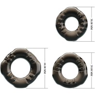 Yvonne Set of 3 Cock Rings for Men