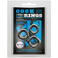 Yvonne Set of 3 Cock Rings for Men