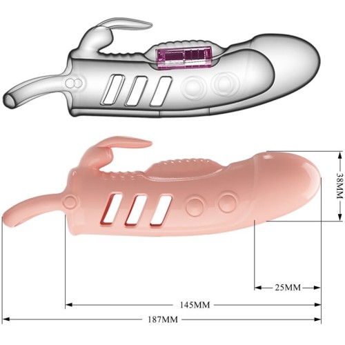 Sloane Vibrating Rabbit Penis Sleeve