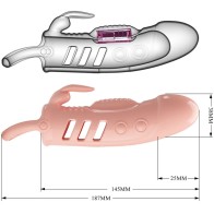 Sloane Vibrating Rabbit Penis Sleeve