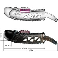 Cecelia Vibrating Penis Sleeve Black