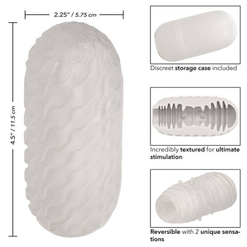 Stroker Reversible con Textura Acanalada