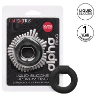 Anillo de Silicona Negro Alpha Optimum