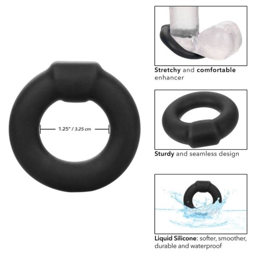 Anillo de Silicona Negro Alpha Optimum