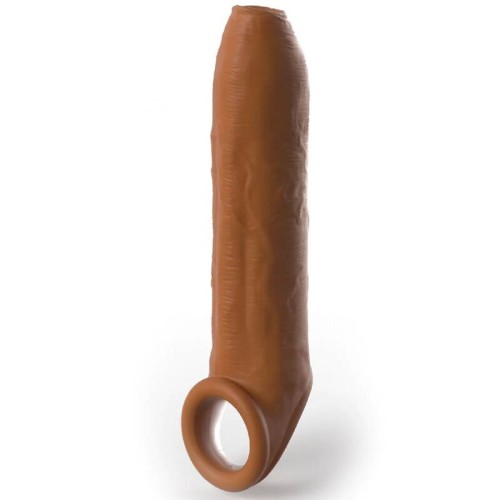 Sleeve Uncut 17.78 cm with Strap Caramel