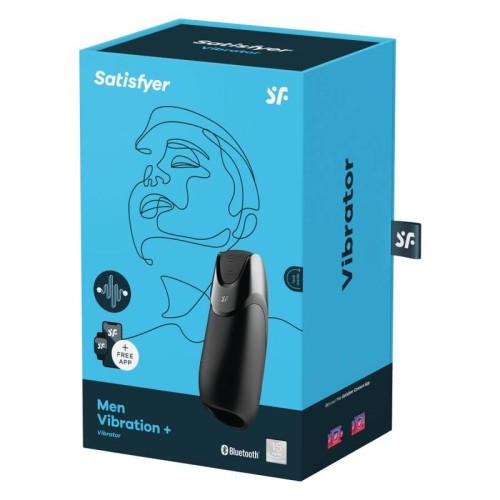 Satisfyer Men Vibration+ Black Masturbator