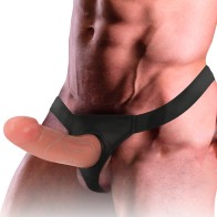 Intense Hollow Strap-On with Vibrator