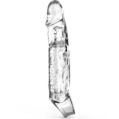19 cm Transparent Extension for Enhanced Pleasure