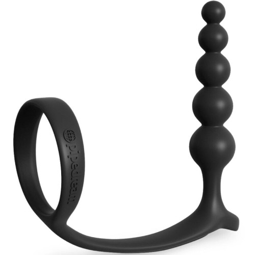 Ass-Gasm Cockring with Anal Balls