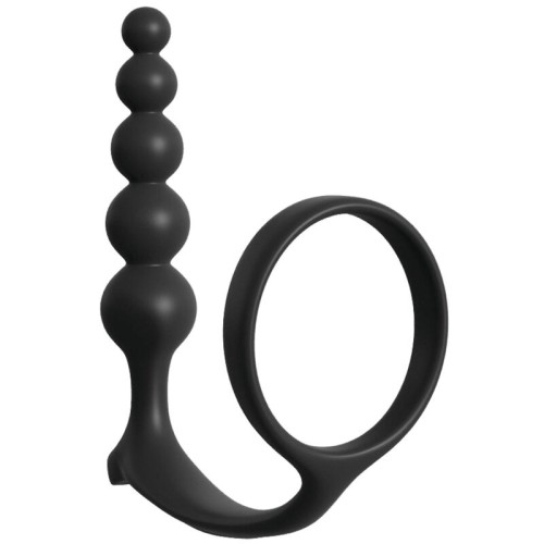 Ass-Gasm Cockring with Anal Balls