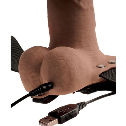 Adjustable Realistic Double Penetration Harness