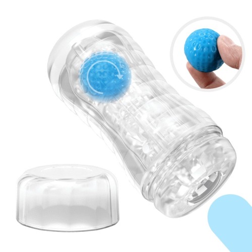 Pretty Love Planet Masturbator Sleeve Blue - Ultimate Pleasure Toy