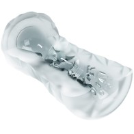 Pretty Love Small Masturbator Spirals Blue