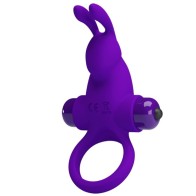 Pretty Love Rabbit Vibrator for Penis Purple