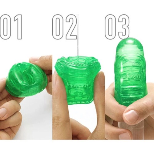 Uni Emerald Finger Masturbator for All