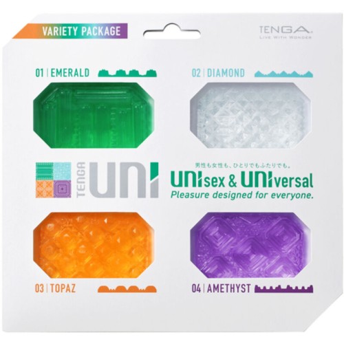 Uni Variety Finger Masturbator 4 Pack