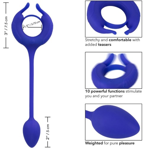 Admiral Weighted Penis Ring - Enhanced Vibrations