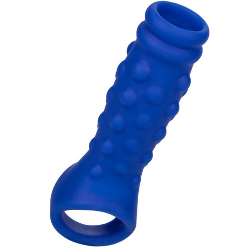 Admiral Beaded Penis Sleeve Blue - Sensual Enhancement