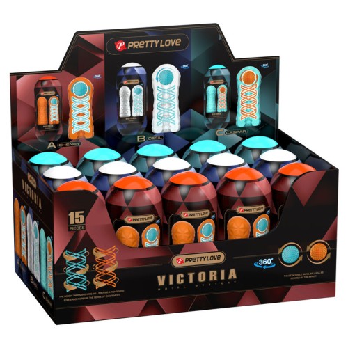 Masturbador Victoria de Pretty Love para Placer Intenso