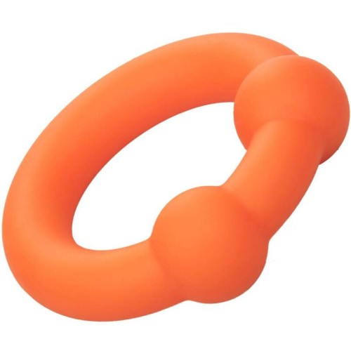 Alpha Double Ball Ring Orange