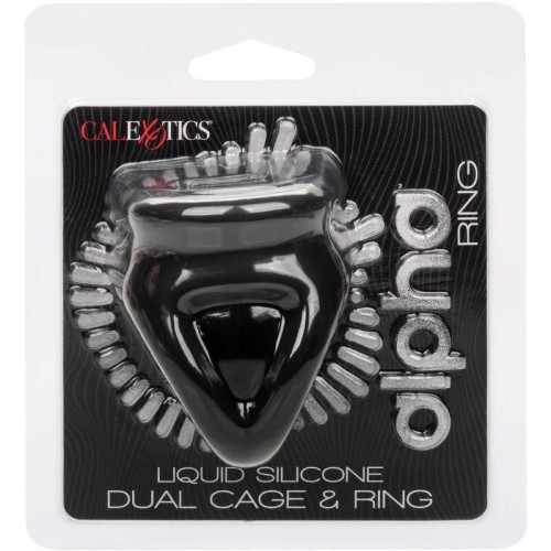 Alpha Double Cage Ring - Pleasure Redefined