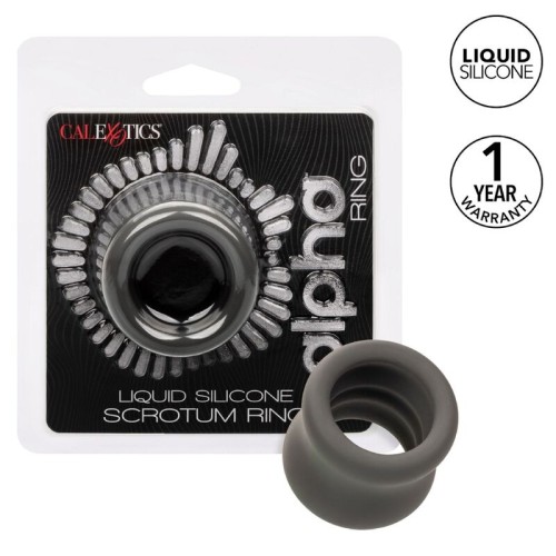 Alpha Liquid Silicone Double Scrotum Ring